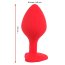 Dop anal You2Toys, silicon, decorativ cu inima, transparent - [7,9cm x 3,5cm]