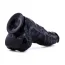 Dildo XXL, Icon Brands "Big Black Giant" 25 cm - Negru