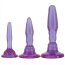 Doc Johnson - Wendy Williams Anal Trainer Kit - 3 Anal Plugs - Graduated Anal Training System - Purple