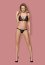 Set Lenjerie Intima Obsessive 854 - Negru