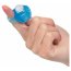 Vibrator Pentru Deget, Calexotics, silicon, albastru