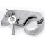 Fetish Fantasy Series Metal Thumb Cuffs - detaliu design