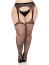 Dres Decupat Leg Avenue - Negru