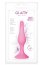 Plug Anal cu Ventuză Negru, Glamy, 11,5 cm, roz, (S)