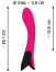 Vibrator pentru punctul G cu afisaj digital, You2Toys, Incarcare USB, 10 Vibratii