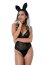 Costumatie iepuras "Tuxedo Bunny Roleplay Set", Daring Intimates, S-L