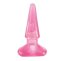 Dop anal Charmly Slim Butt Plug, 9 cm, Roz