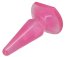 Dop anal Charmly Slim Butt Plug, 9 cm, Roz