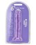 Dildo Loving Joy, cu ventuza, violet, 16 cm