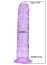 Dildo Loving Joy, cu ventuza, violet, 19 cm