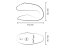Vibrator Cupluri We-Vibe »Sync Go« Violet, Tester - dimensiuni complete