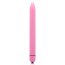 Vibrator Glossy Thin Vibe Deep Roze Lucios - detaliu design