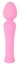 Vibrator Bagheta Masaj Sweet Smile Rechargeable Mini Wand, Roz - 16,7 cm