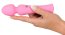 Vibrator Bagheta Masaj Sweet Smile Rechargeable Mini Wand, Roz - 16,7 cm