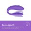 Vibrator Cupluri We-Vibe »Sync Go« Violet, Tester - detaliu finisaj