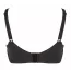 Sutien Piele Naturala ZADO - Negru - accesorii incluse