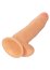Dildo Fireman CalExotics 21cm natural vedere de sus corp realist skin tone