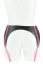 Portjartier LateX, Cottelli Collection, cu strapsuri, cleme si funda roz - Negru