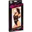 Body Pink Lipstick "All Access Pass Bodystocking" - Black - One Size - Negru