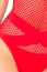 Body Pink Lipstick, X-Rated Seamless Bodysuit - Rosu, S-L