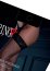Ciorapi model portjartier plasa, Fishnet Garterbelt Stockings, Daring Intimates - Negru, OS
