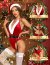 Set Lenjerie Dreamgirl, costum Craciunita, body de catifea si caciulita, S-L