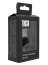 ​Dop anal din silicon Toosh, mic, negru, 7,4 cm, Small