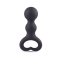 Plug anal Heart Clip Tip, Toyz4Lovers, Negru