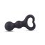 Plug anal Heart Clip Tip, Toyz4Lovers, Negru