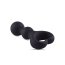 Plug anal Heart Clip Tip, Toyz4Lovers, Negru