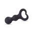 Plug anal Heart Clip Tip, Toyz4Lovers, Negru