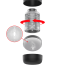 JAMYJOB - Tornado 360 Rotate Tech Stroker Masturbator