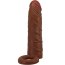Prelungitor Penis Kayle, Pretty Love, mulatru, realistic [+ 2,5 cm]