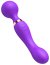 Aparat Masaj Loving Joy Dual Ended Wand -20 Viteze, 8 Vibratii - Violet