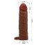 Prelungitor Penis Kayle, Pretty Love, mulatru, realistic [+ 2,5 cm]