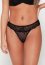 Tanga Dantelat LingaDore - Negru