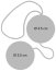 Bile Vaginale Kegel ToyJoy "Funky Love Balls" 21 cm - Roz##