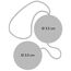 Bile Vaginale Kegel ToyJoy "Funky Love Balls" 21 cm - Rosu##