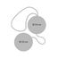 Bile Vaginale Kegel ToyJoy "Funky Love Balls" 21 cm - Rosu##