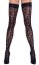 Ciorapi cu Banda si Model Cottelli LEGWARE - Negru