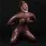 Papusa Gonflabila 3D Lovetoy "Cowgirl" 93 cm - Mulatra