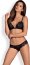 Set Lenjerie Intima Laluna Obsessive - Negru