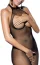 Bodystocking Decupat N101 Obsessive - Negru