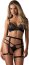 Set Lenjerie Intima Blomentis Obsessive - Negru