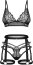 Set Lenjerie Intima  Blomentis Obsessive - Negru