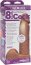 Realistic Ultraskin dildo Vac-U-Lock 8" UR3, maron - 20 cm
