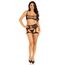 Set Lenferie Intima Mood Swing Leg Avenue - Negru