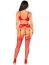 Set Lenjerie Intima Glamour Leg Avenue -Rosu