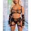 Set Lenferie Intima Mood Swing Leg Avenue - Negru