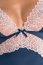 Set Cămasa de Noapte si Bikini Selina Cashmir - Albastru